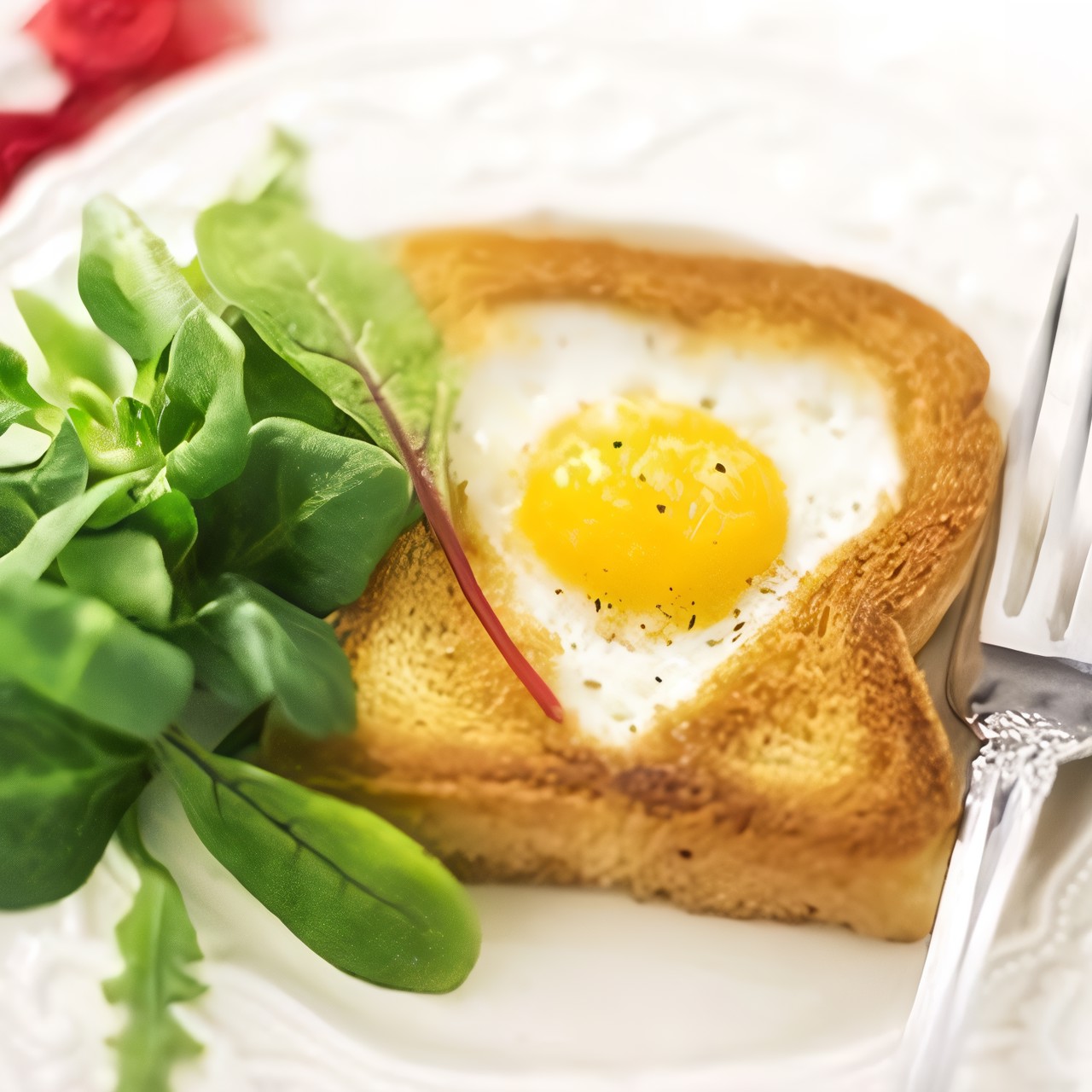 Яичница в хлебе