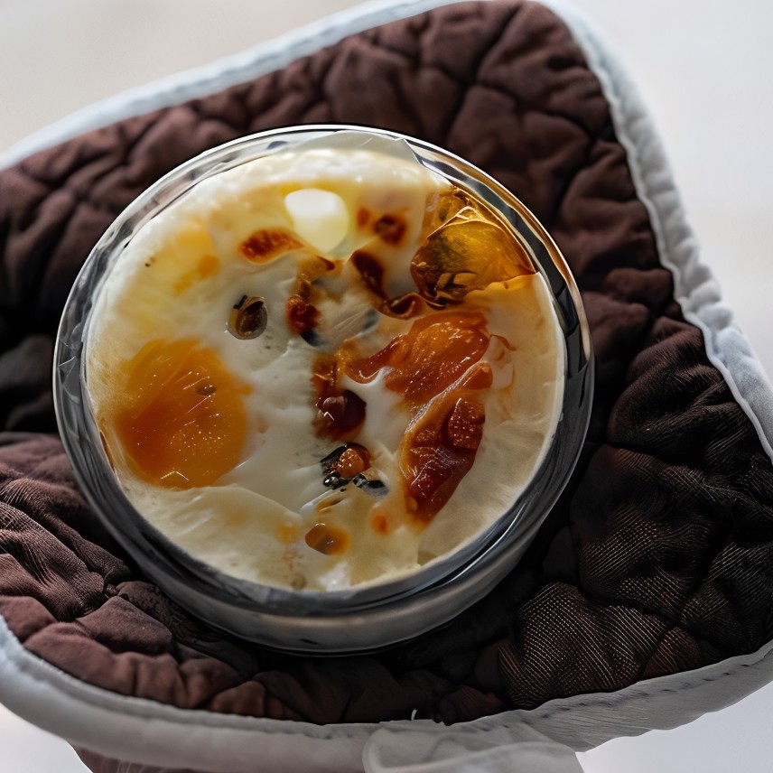 Яйца с лососем, запеченные в духовке