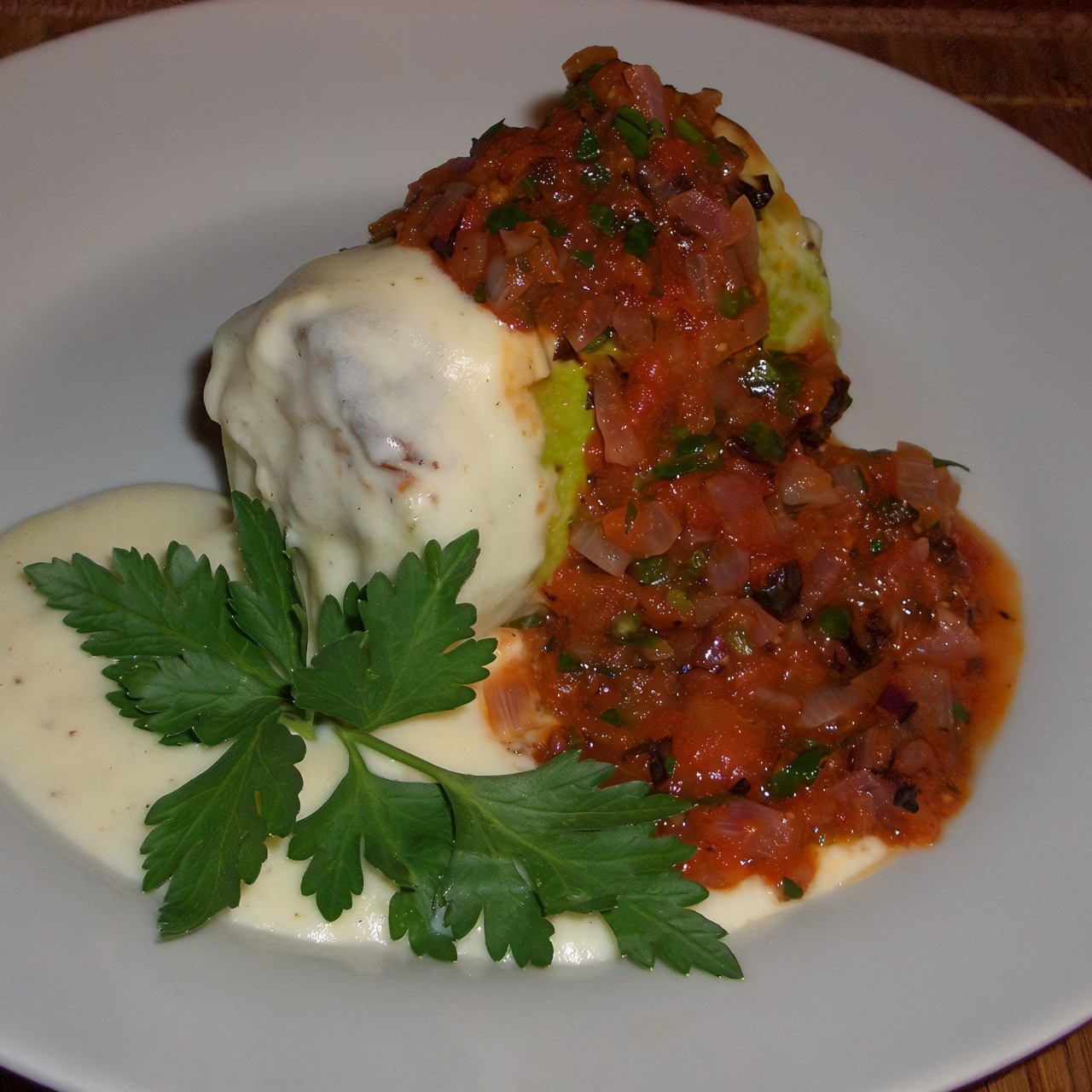 Кабачки фаршированные по-тунисски