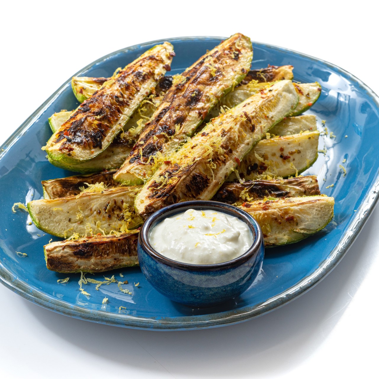 Кабачки на мангале