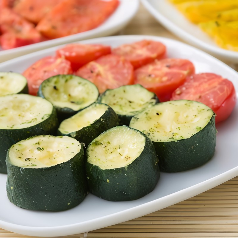 Кабачки в микроволновке