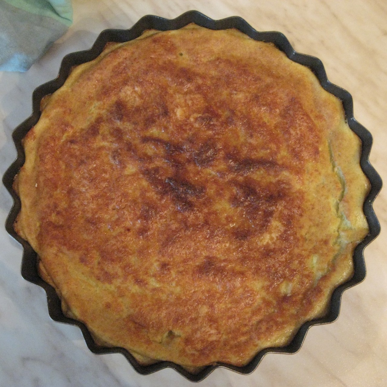 Кабачковая запеканка с фаршем