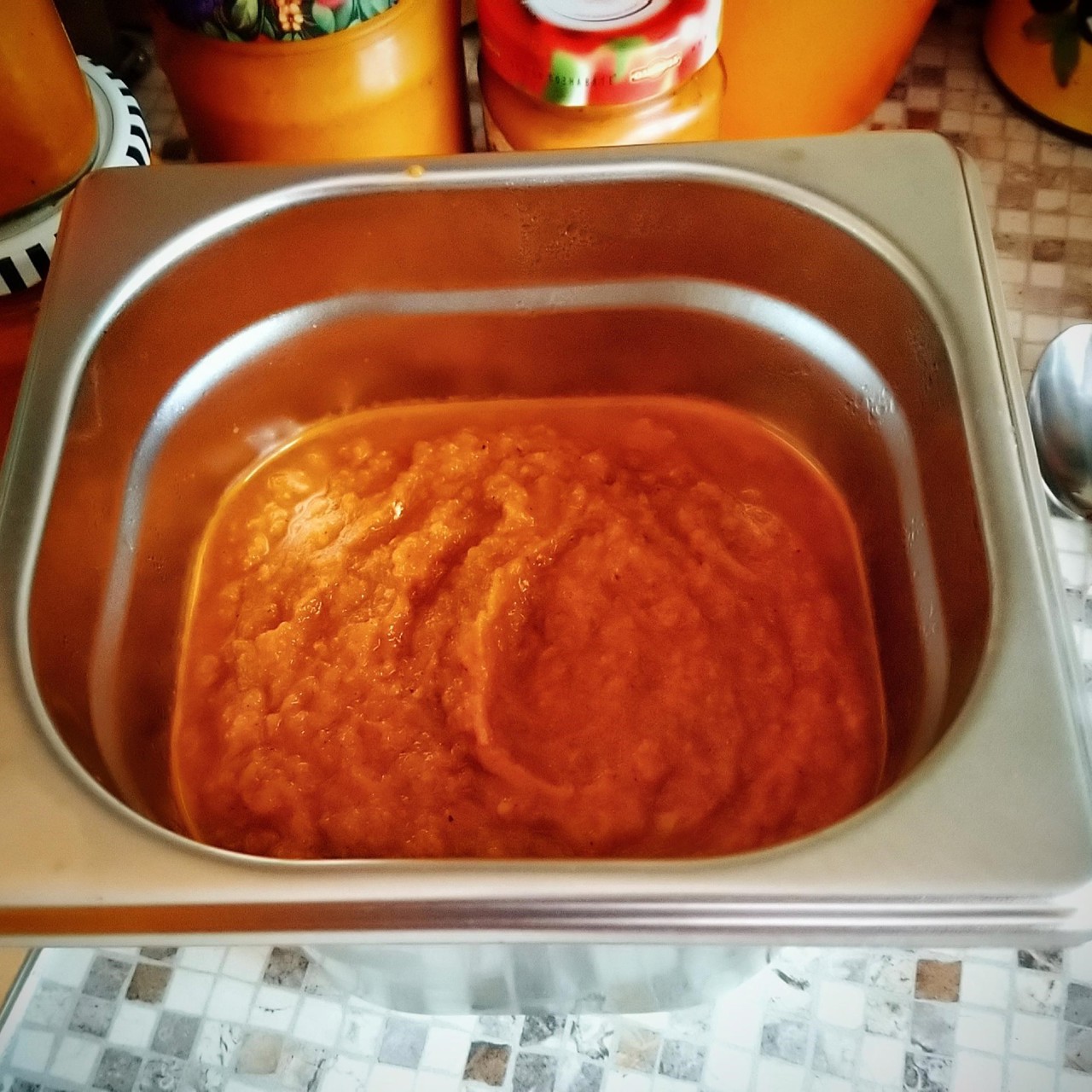 Кабачковая икра с паприкой