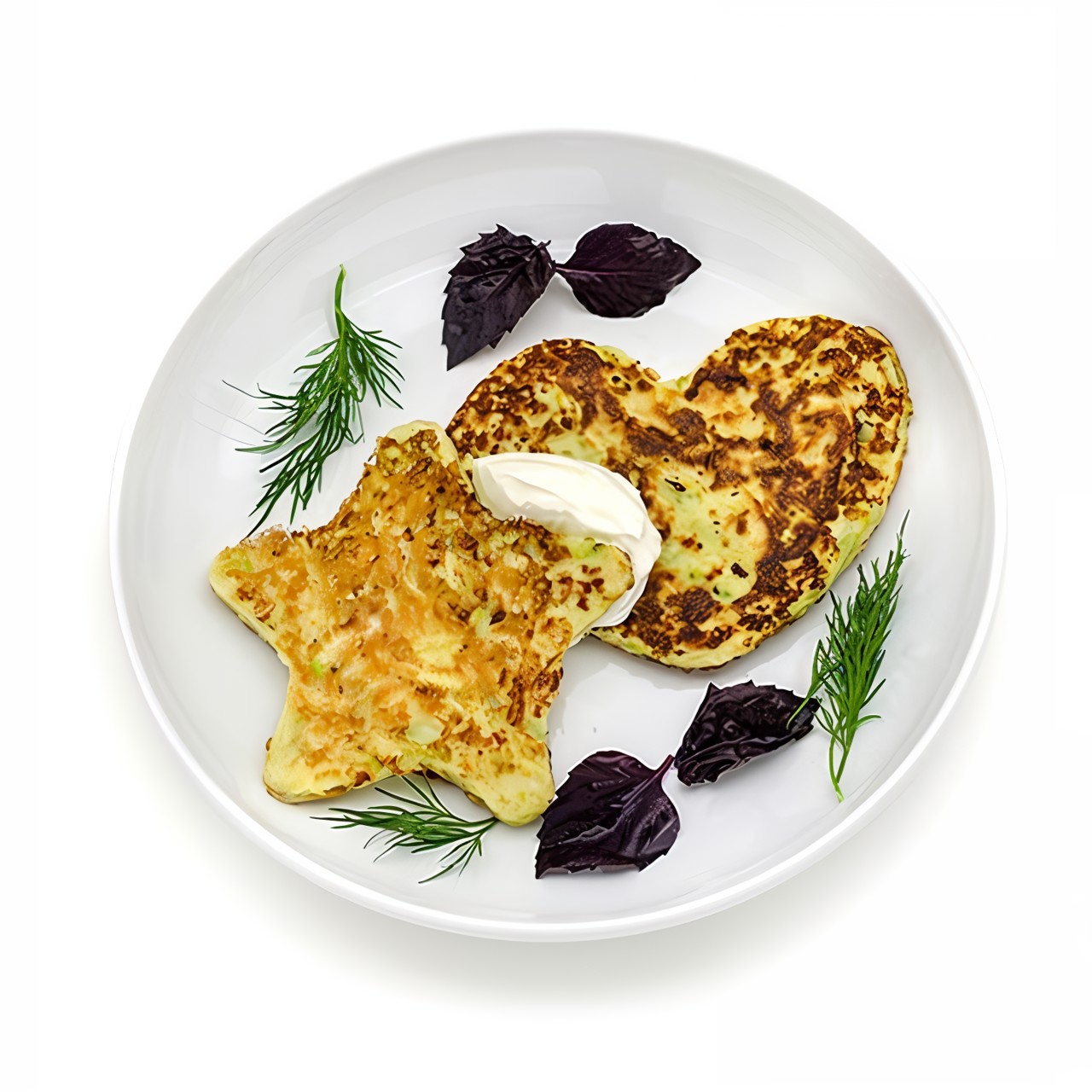 Кабачковые оладушки