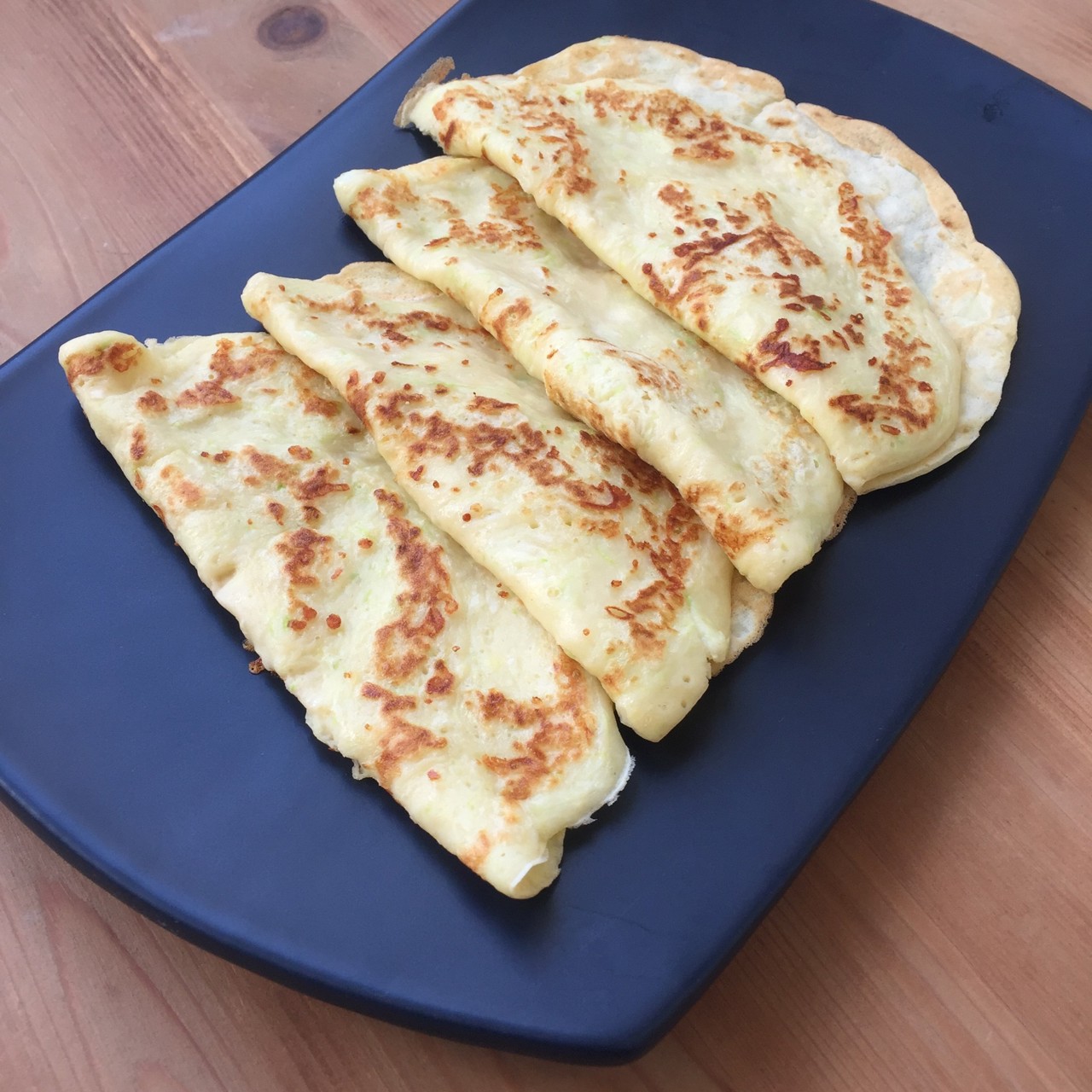 Кабачково-сырные оладьи