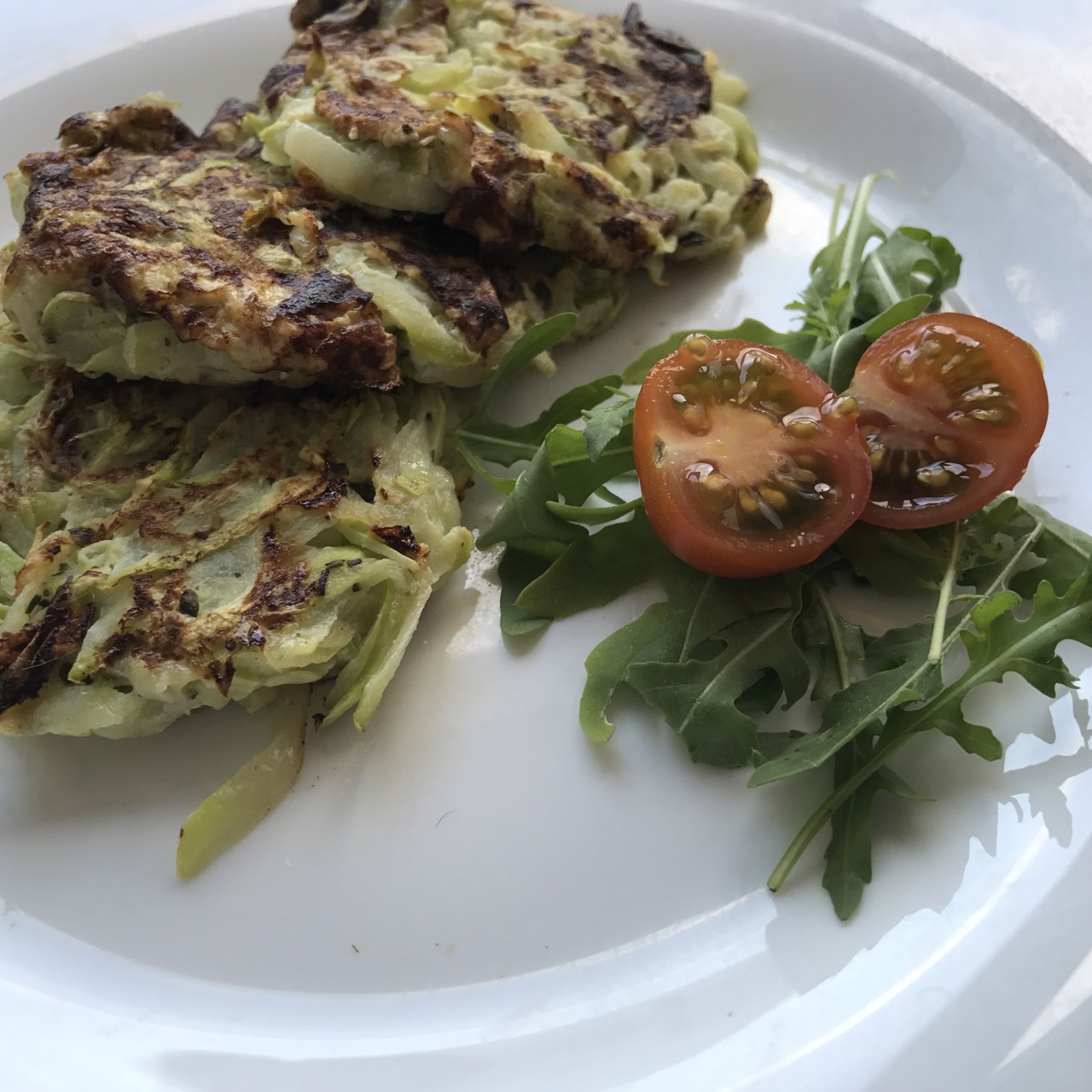 Кабачковые котлеты без муки