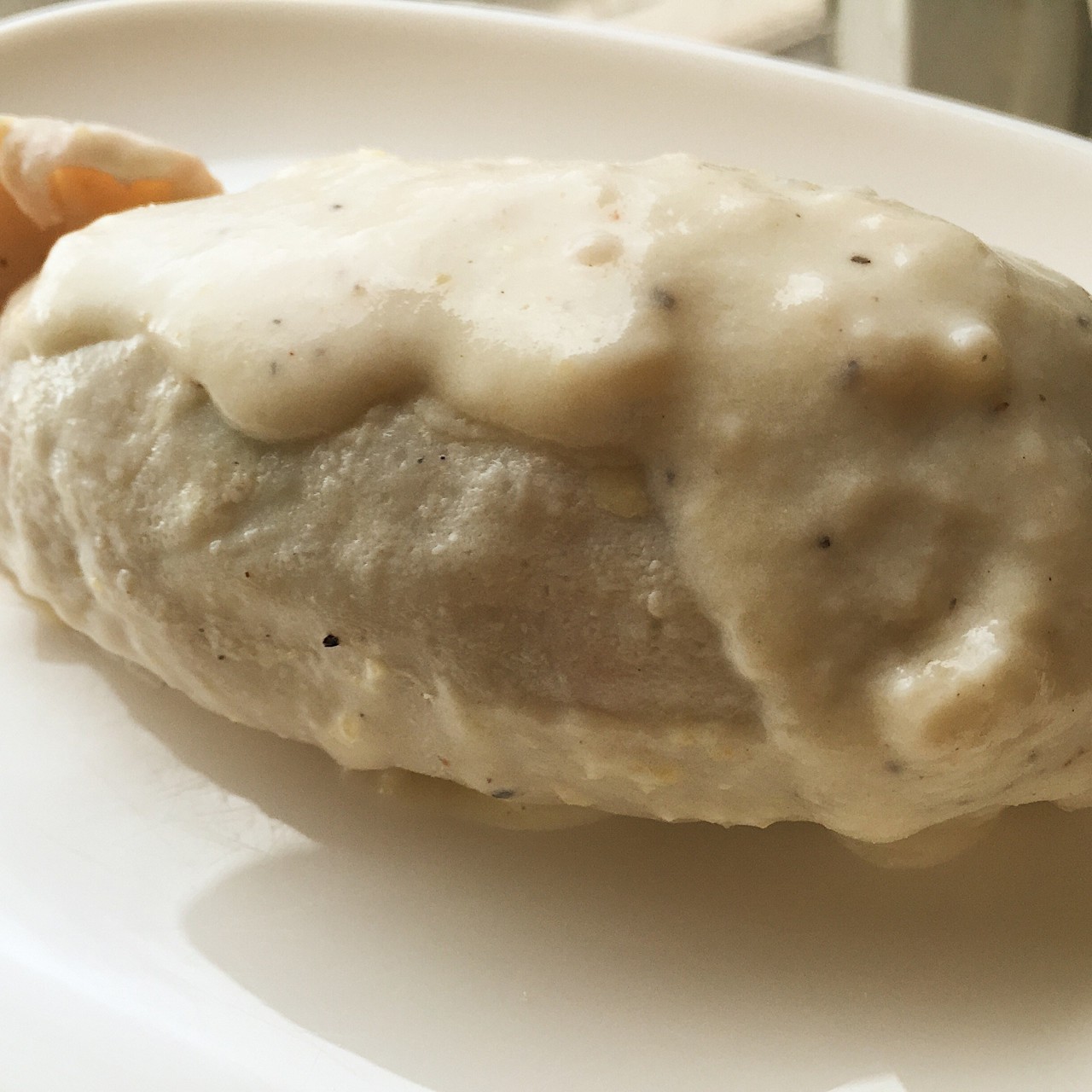 Кальмар, фаршированный морепродуктами