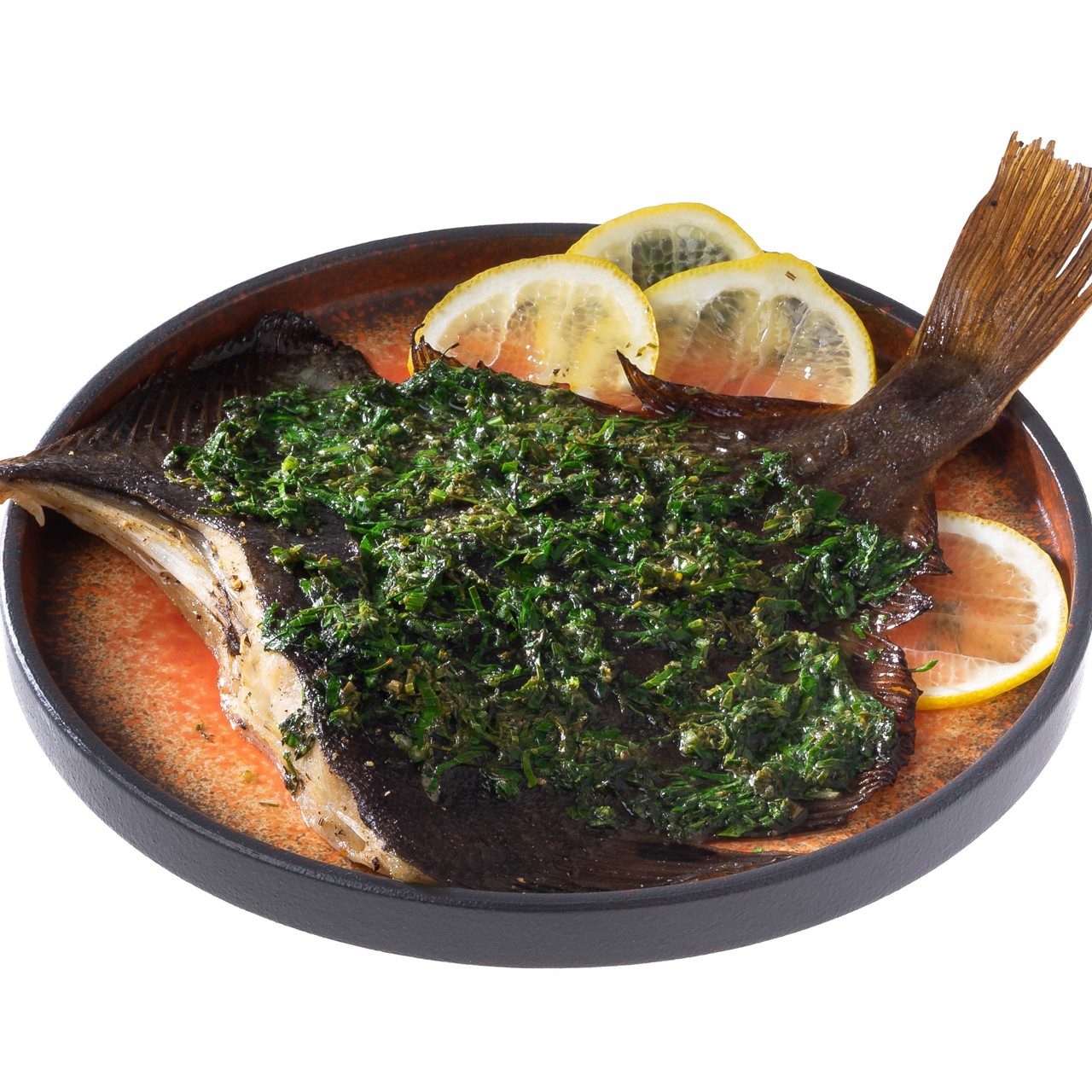 Камбала в духовке