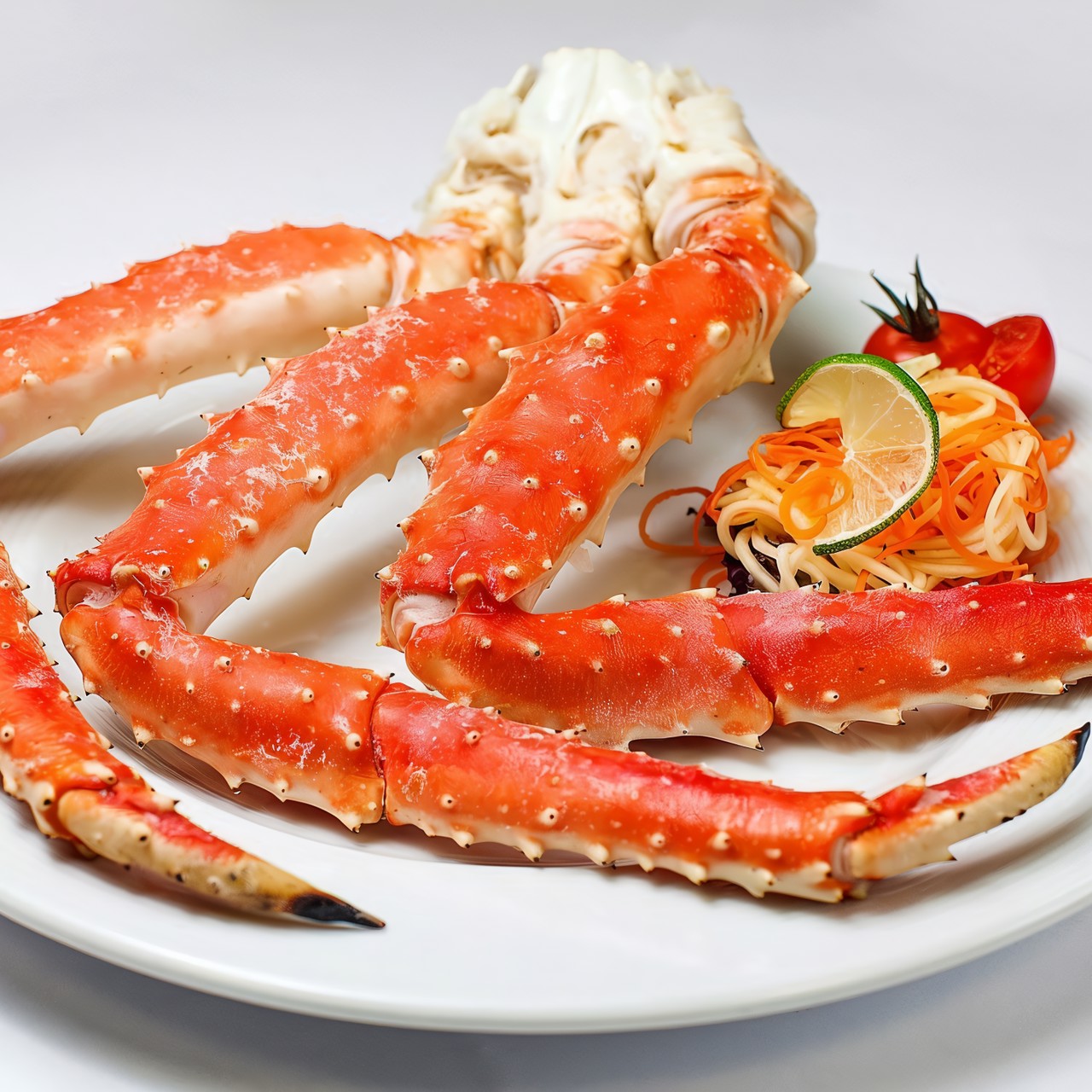 Камчатский краб с имбирем