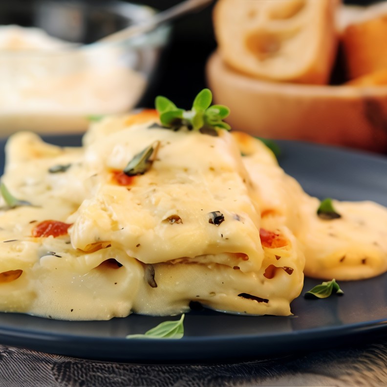 Каннеллони с рагу