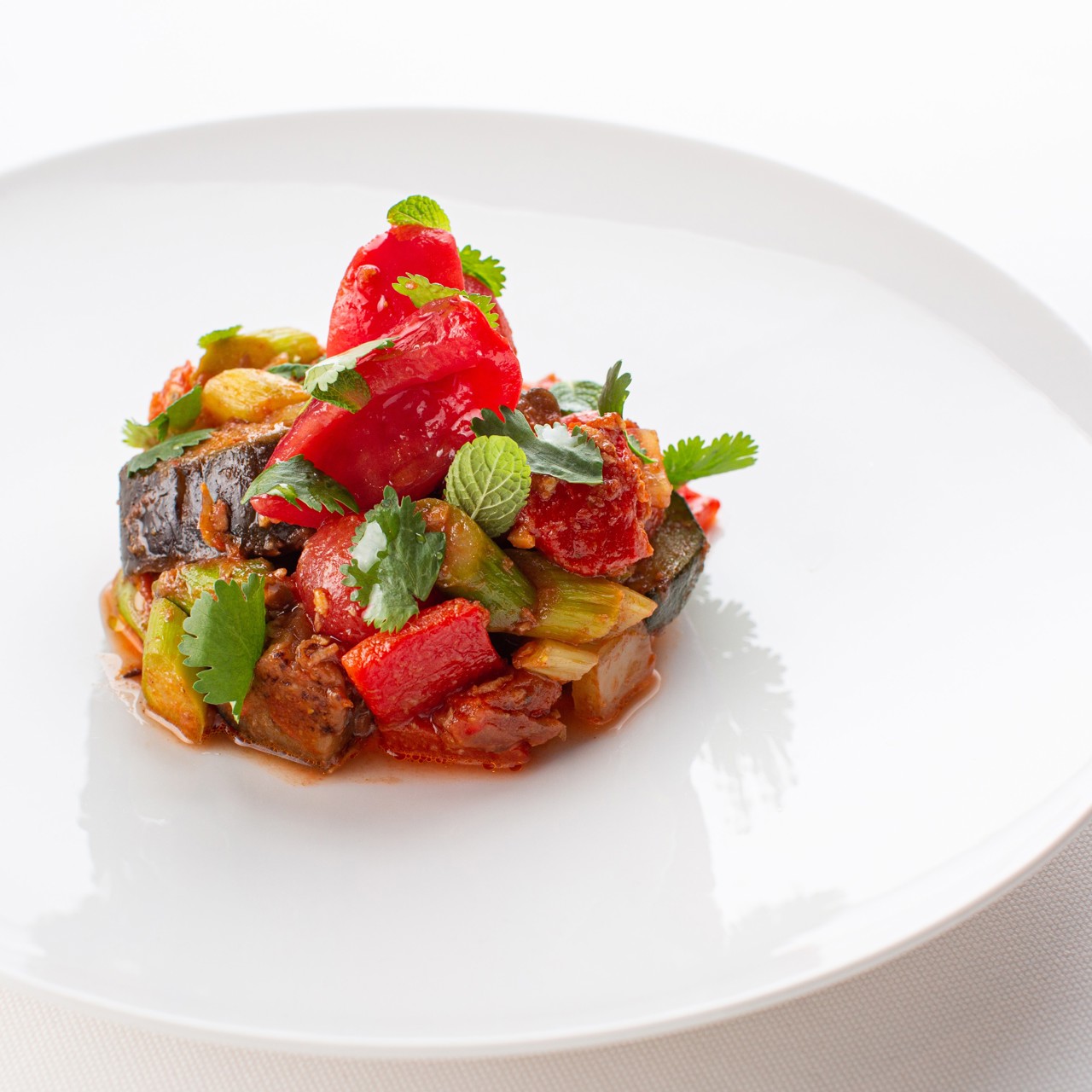 Капоната из баклажанов