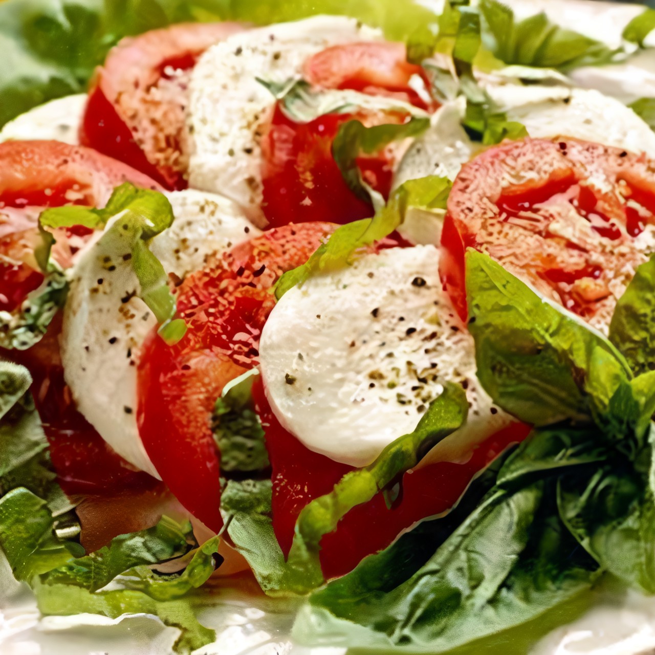 Капрезе с бальзамическим уксусом