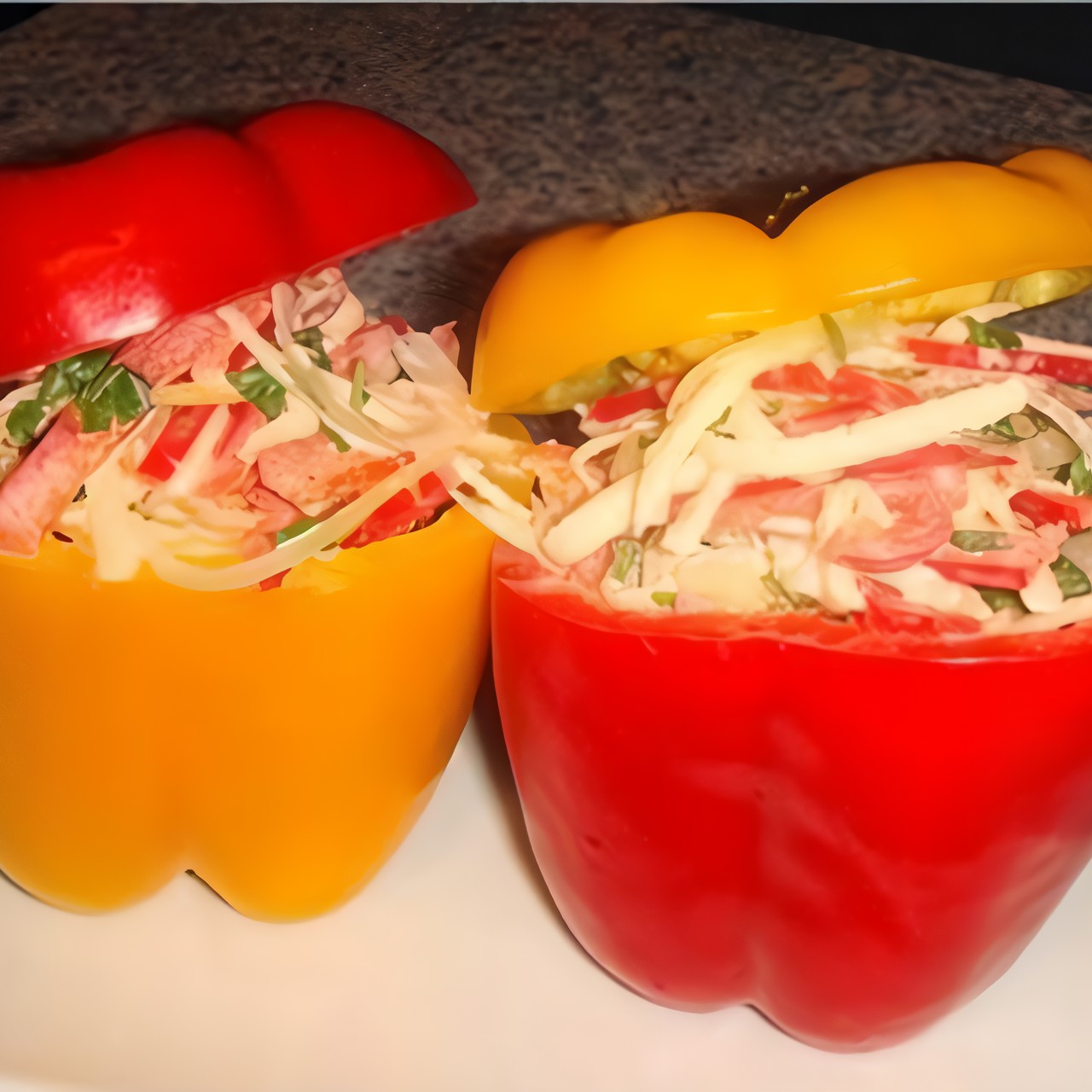 Капустный салат с помидорами