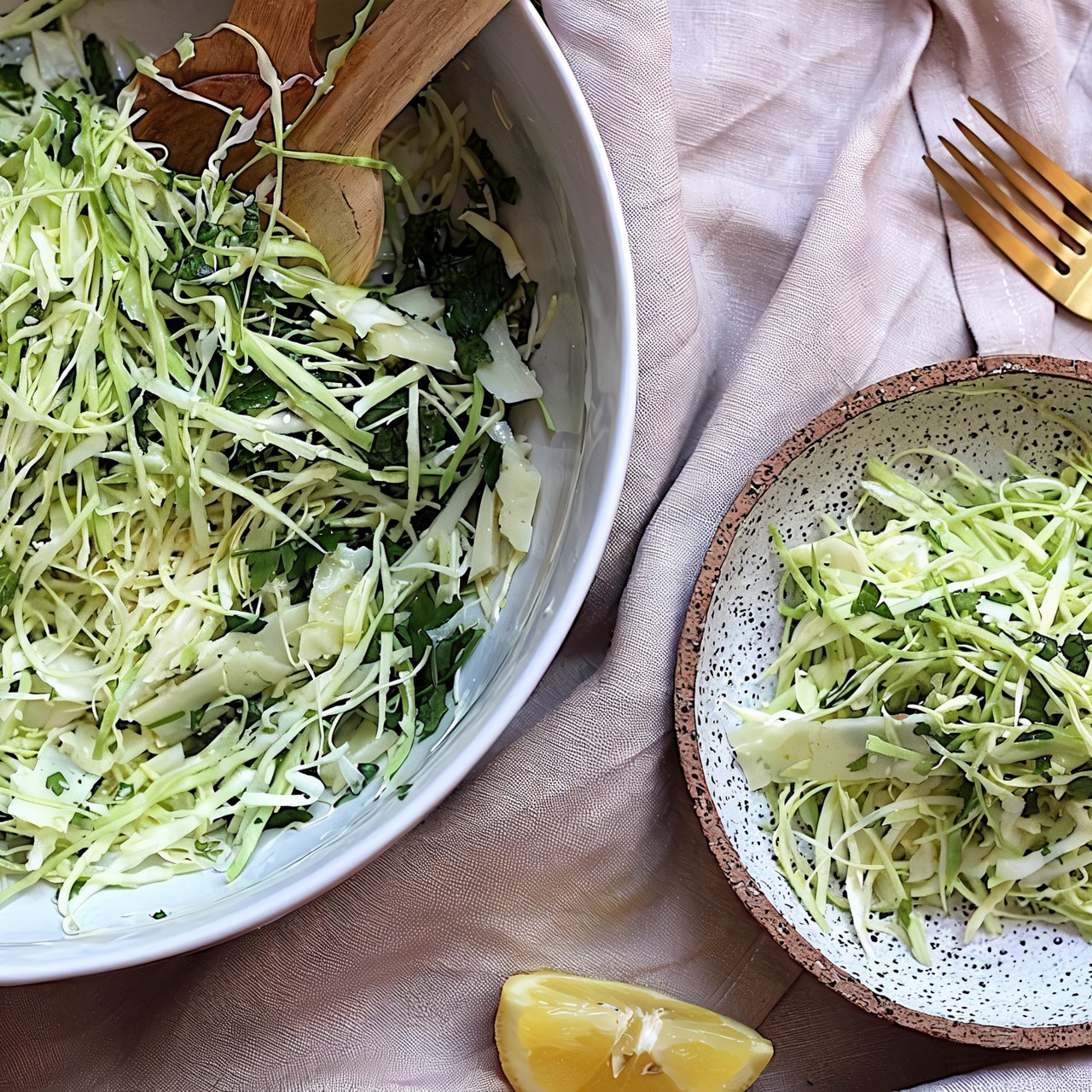 Капустный салат с сыром