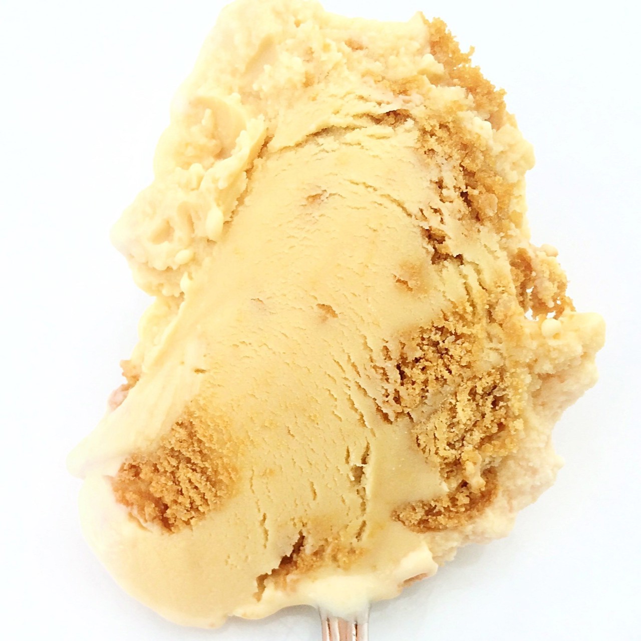 Карамельное мороженое с печеньем Biscoff