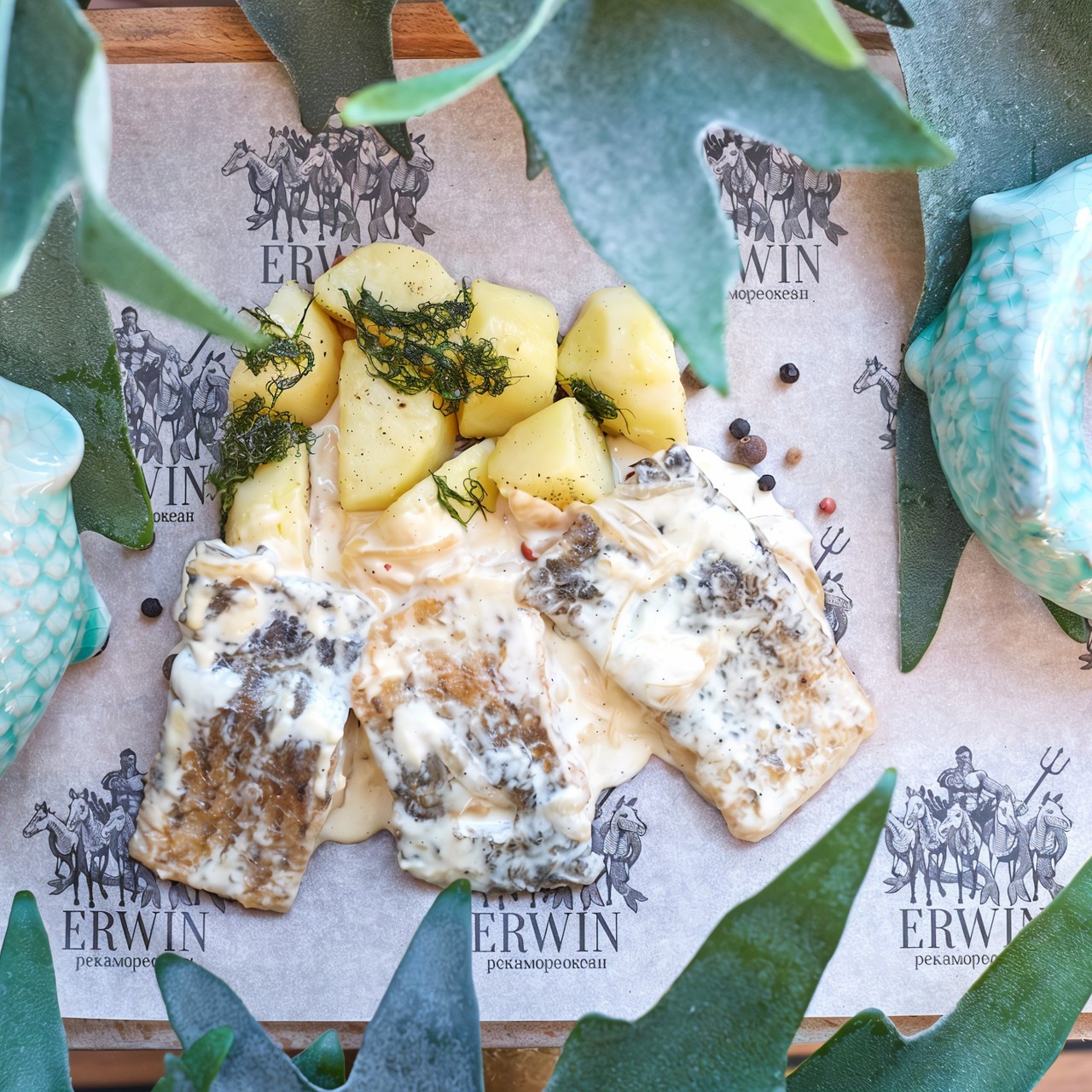 Караси в соусе