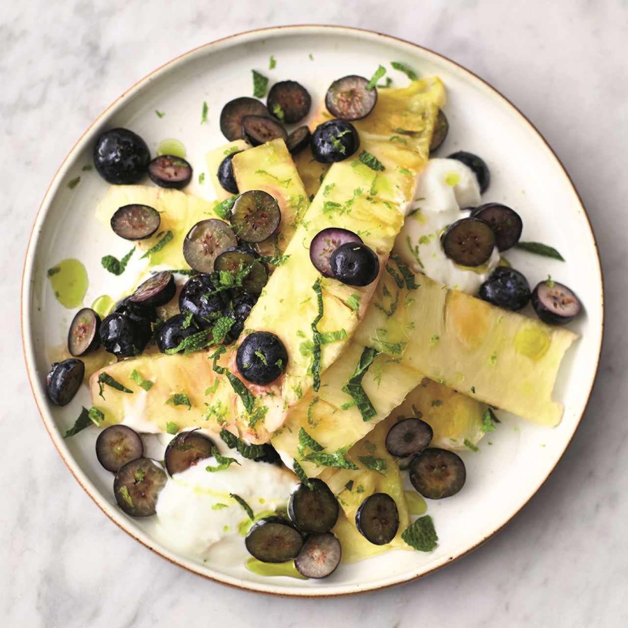 Карпаччо из ананаса