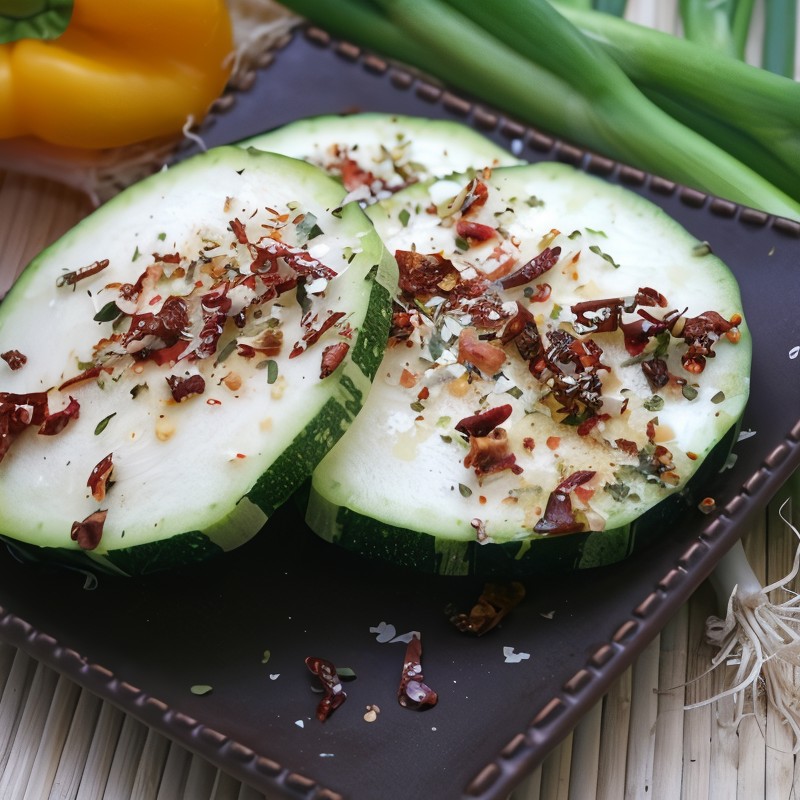 Карпаччо из молодых цукини