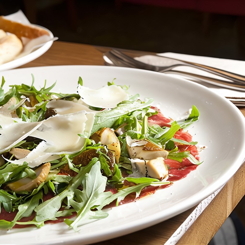 Карпаччо из шампиньонов