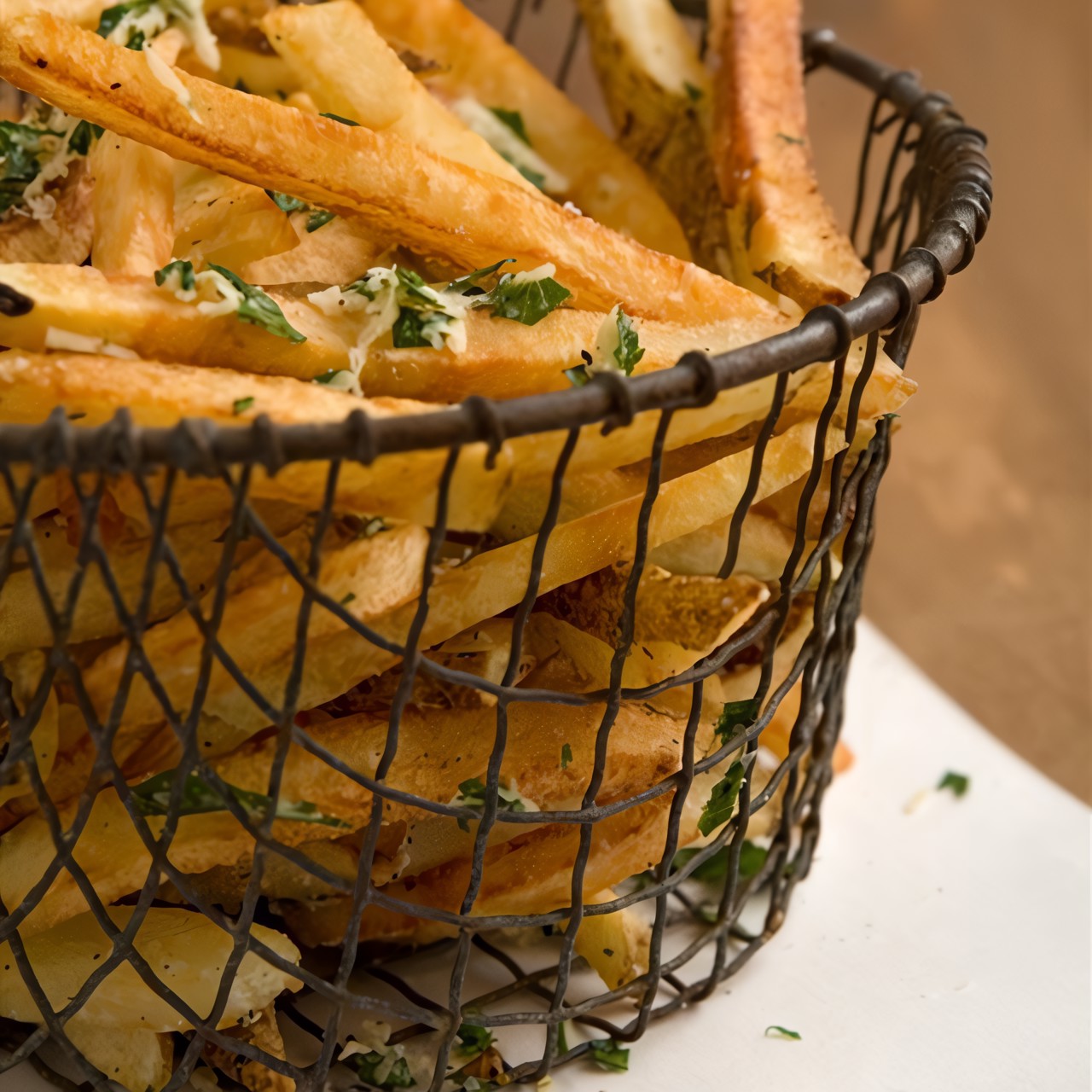 Картофель фри со специями