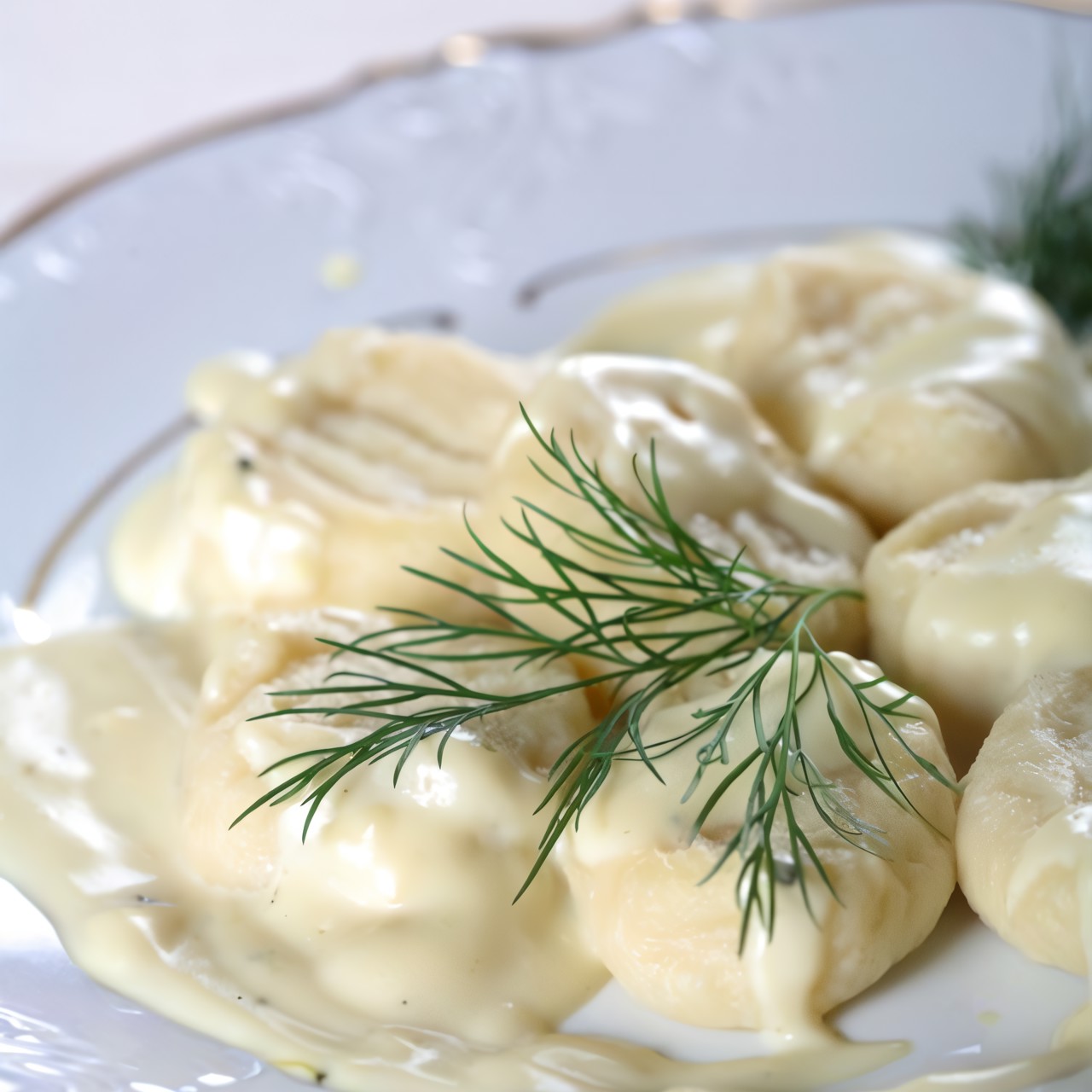 Картофель молодой в сметане