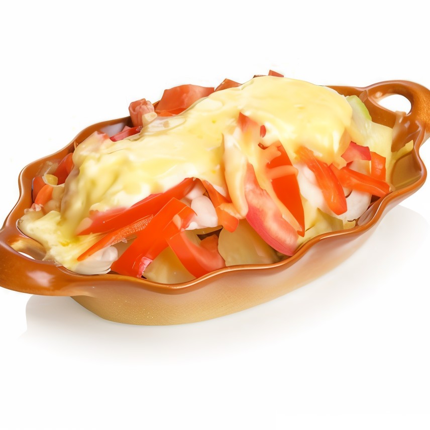 Картофель с перцем