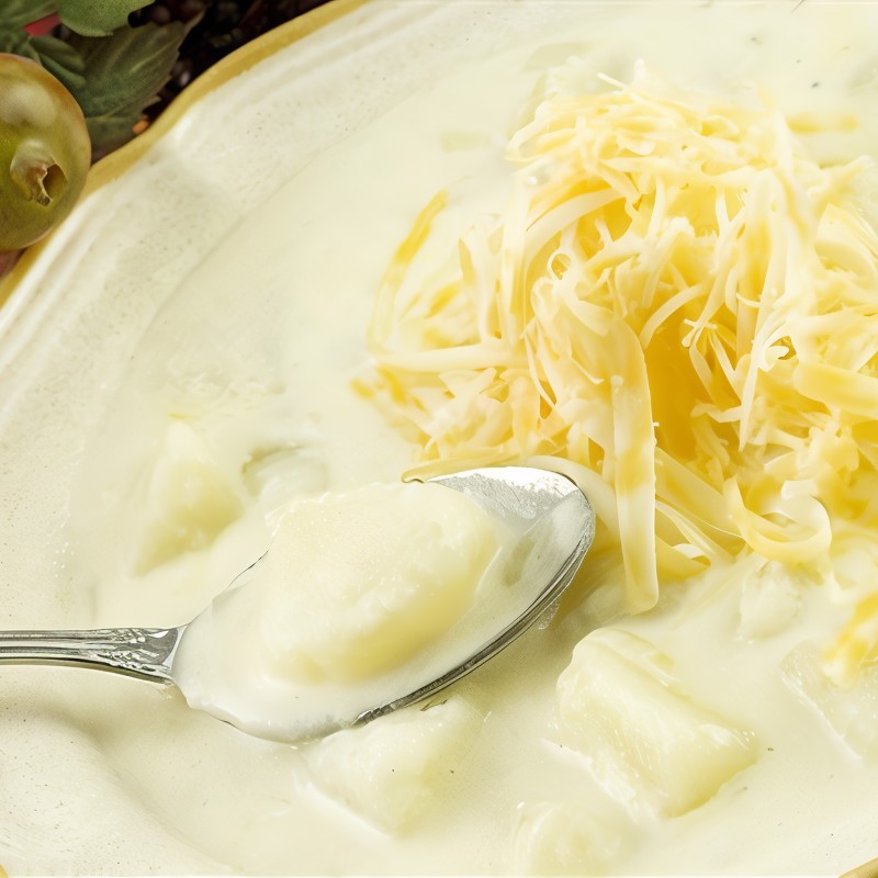 Картофель в молоке