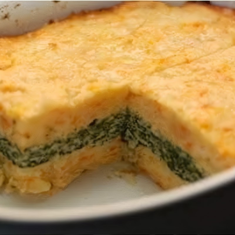 Картофельная запеканка с курицей и зеленью