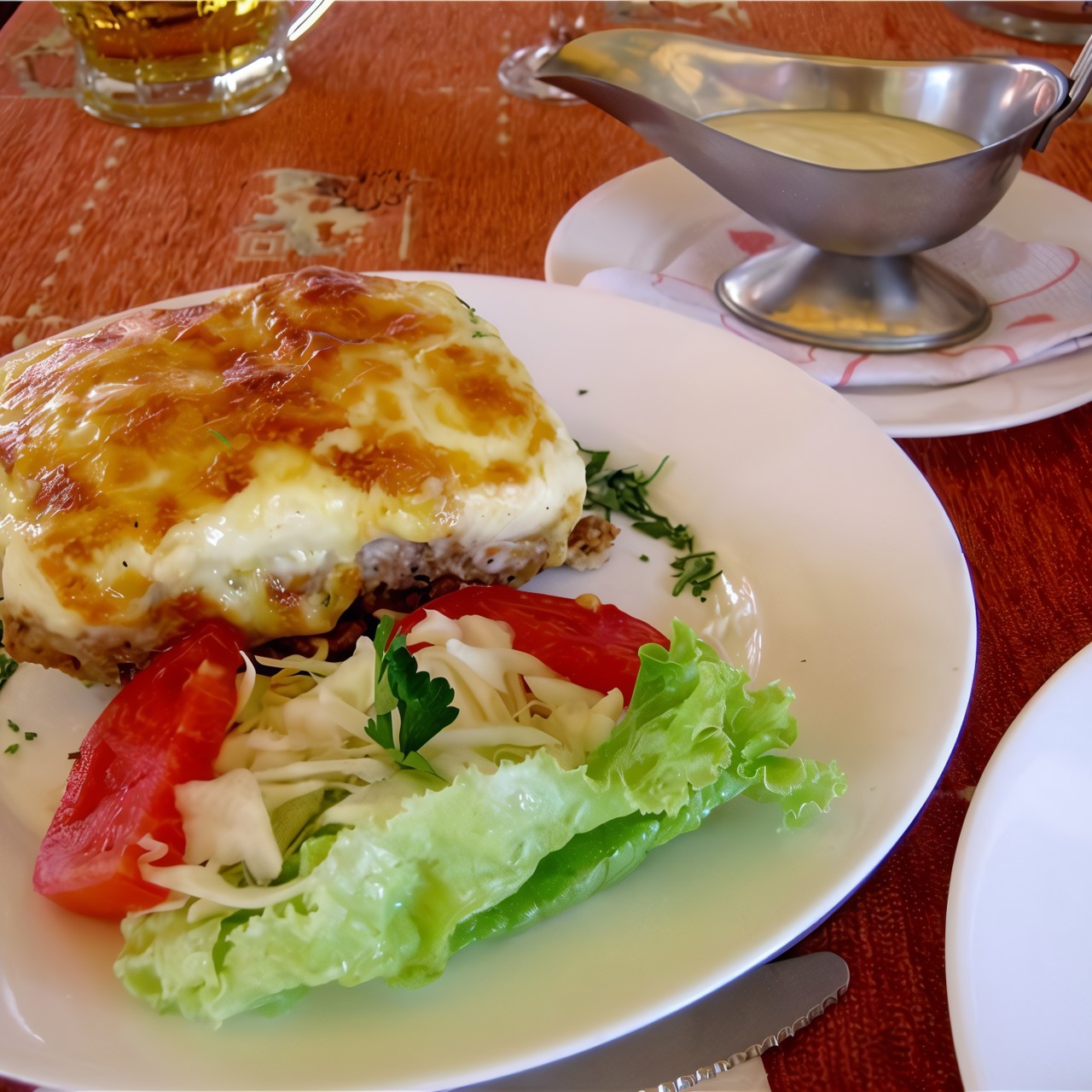 Картофельная запеканка с рыбой