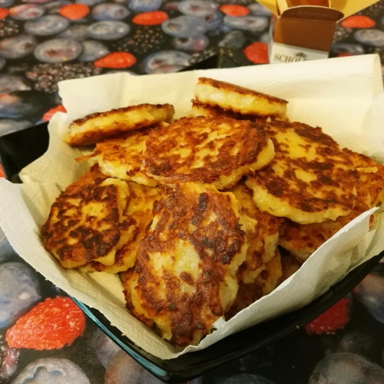 Картофельные драники с сыром