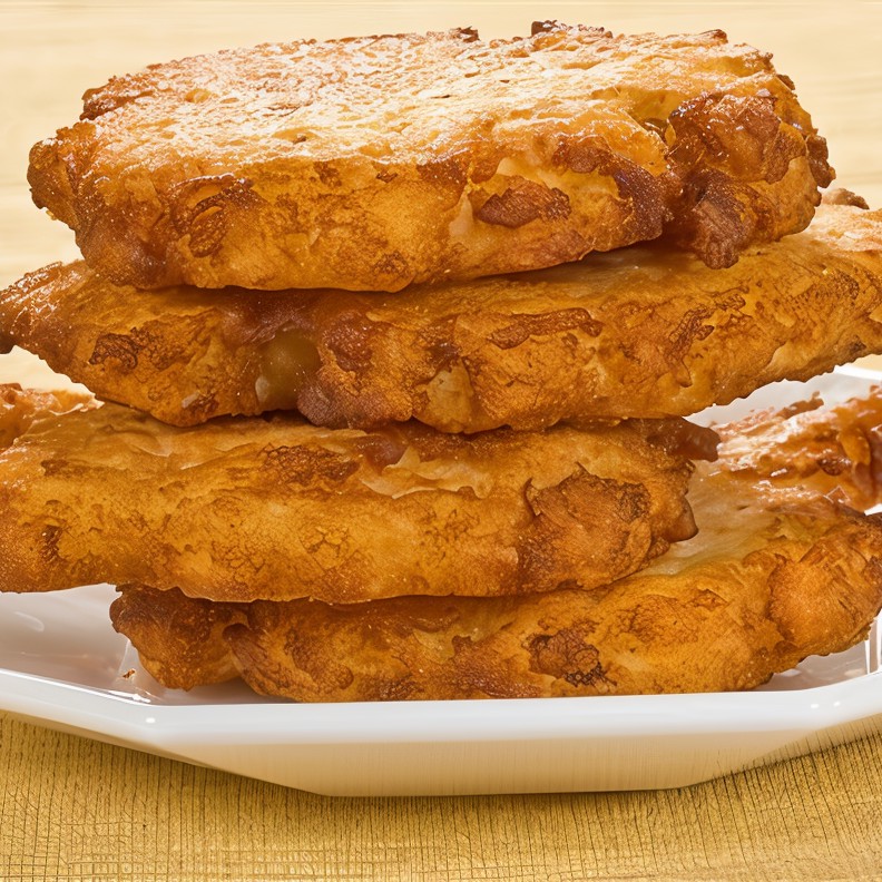 Картофельные лепешки с брынзой