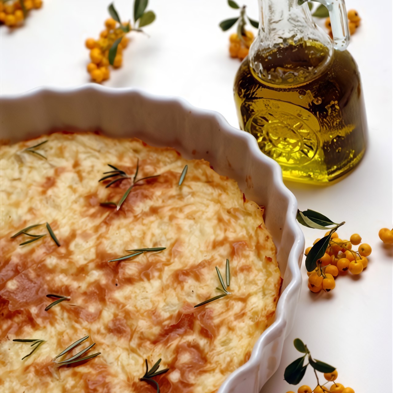 Картофельный пирог  к мясу