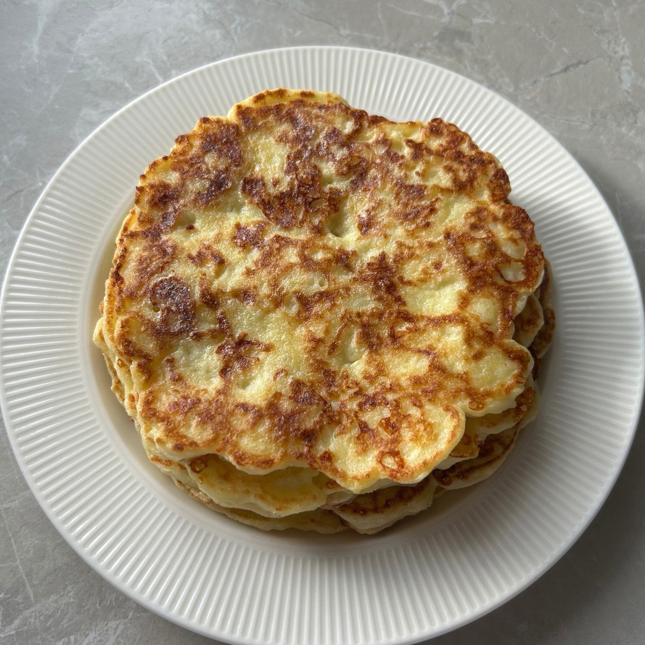 Картофельно-сырные лепешки