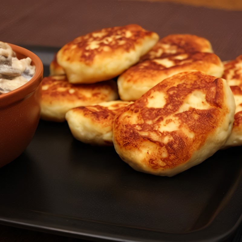 Картофельные котлеты на пшеничной муке