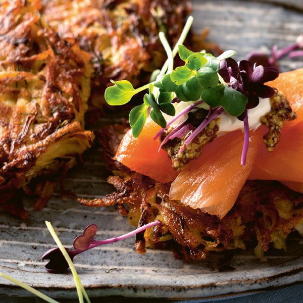 Картофельные рёшти с фенхелем