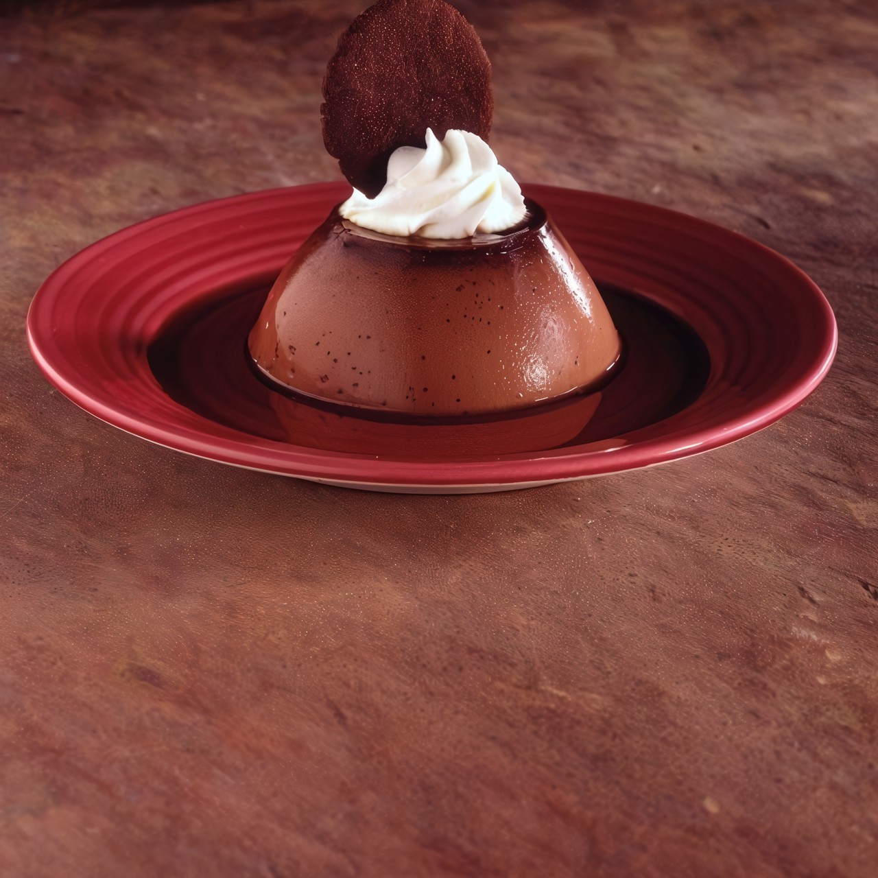 Каштановый флан