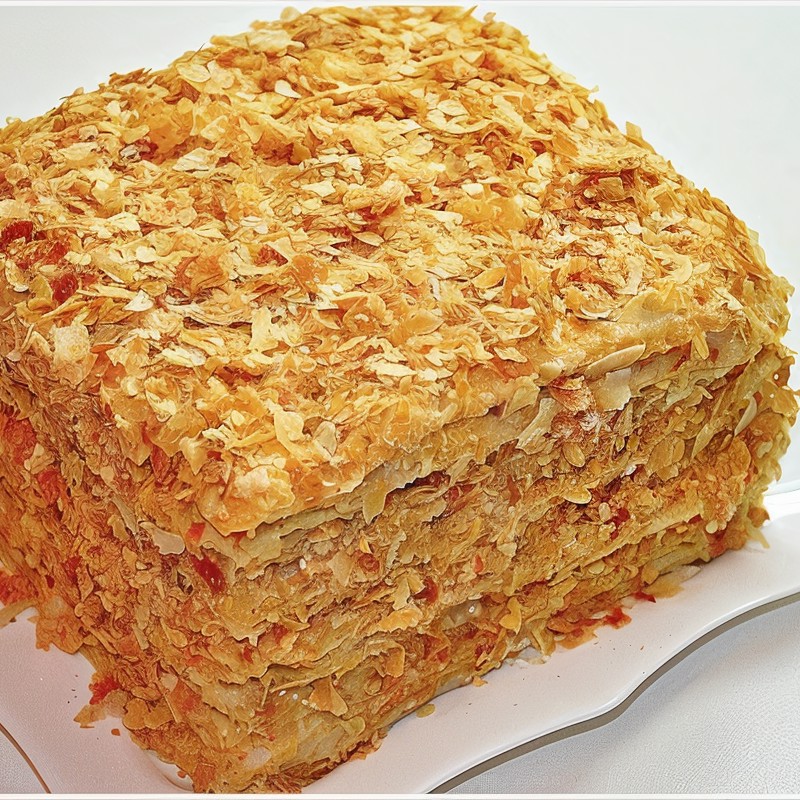 Кефирное слоеное тесто для торта «Наполеон»