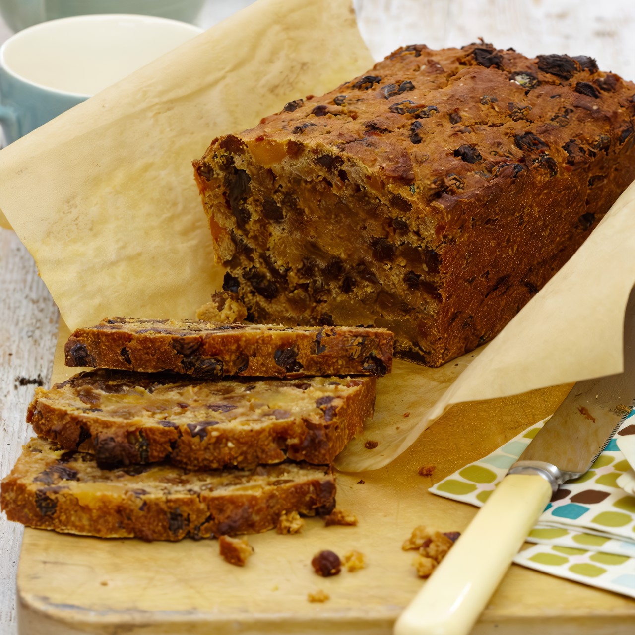 Кекс с курагой и апельсином