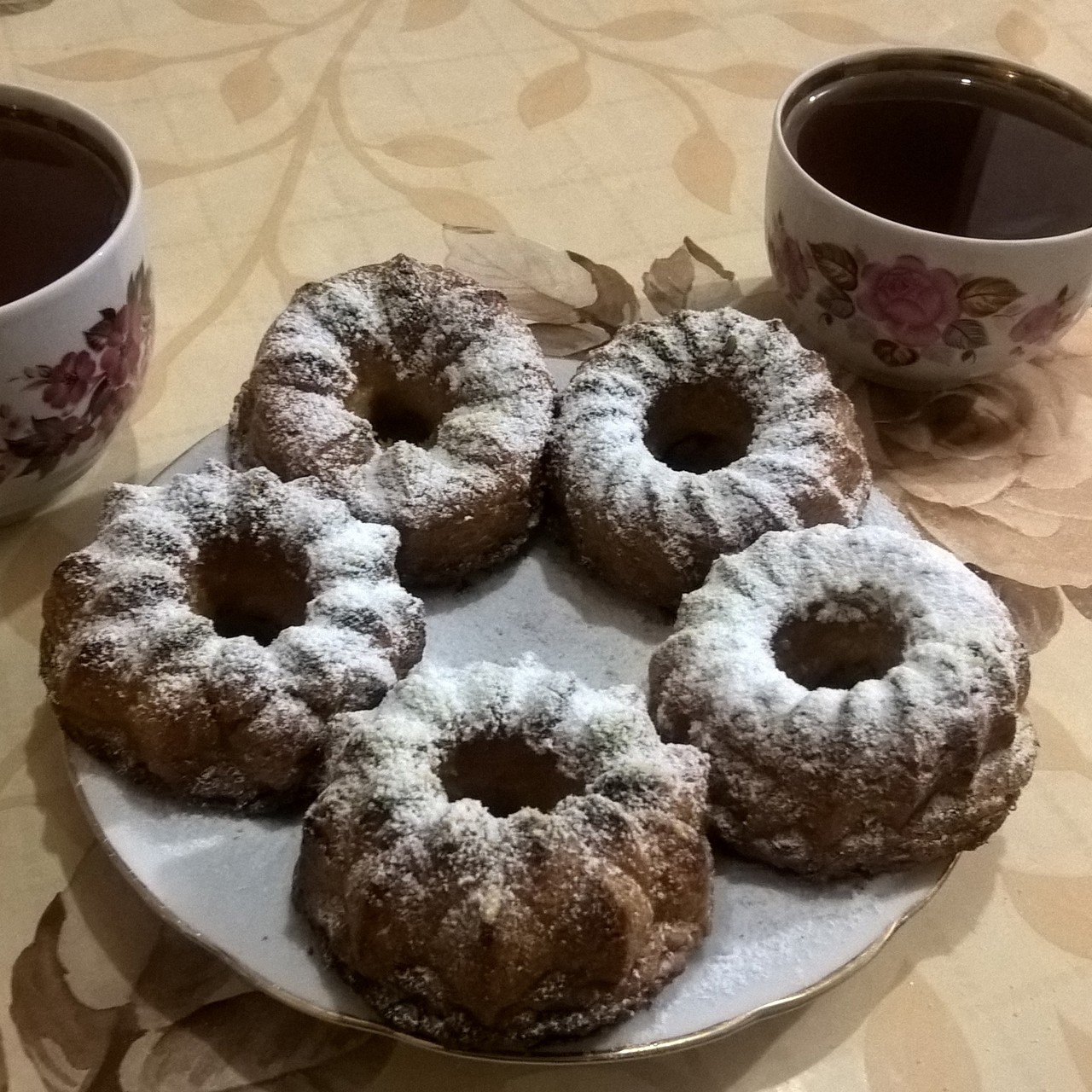 Кекс тыквенный с рикоттой