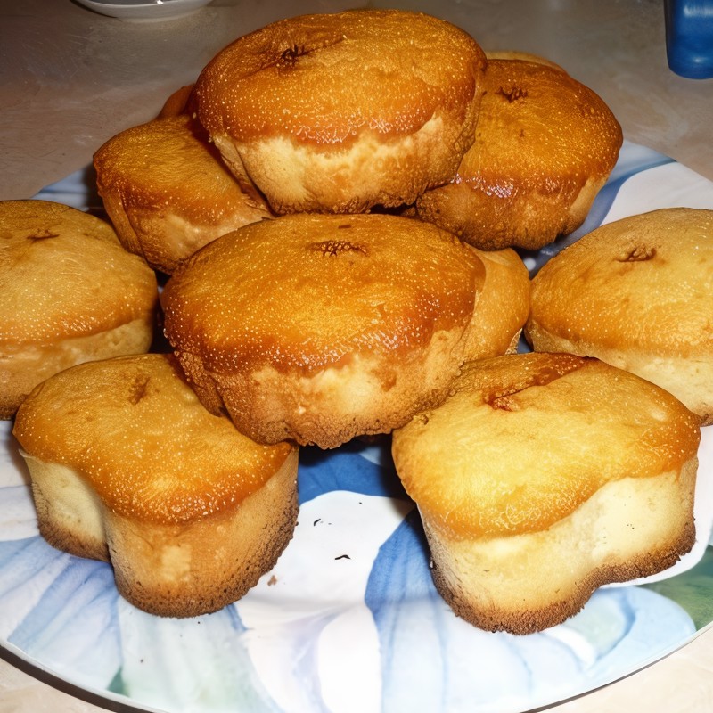 Кексы манные на кефире