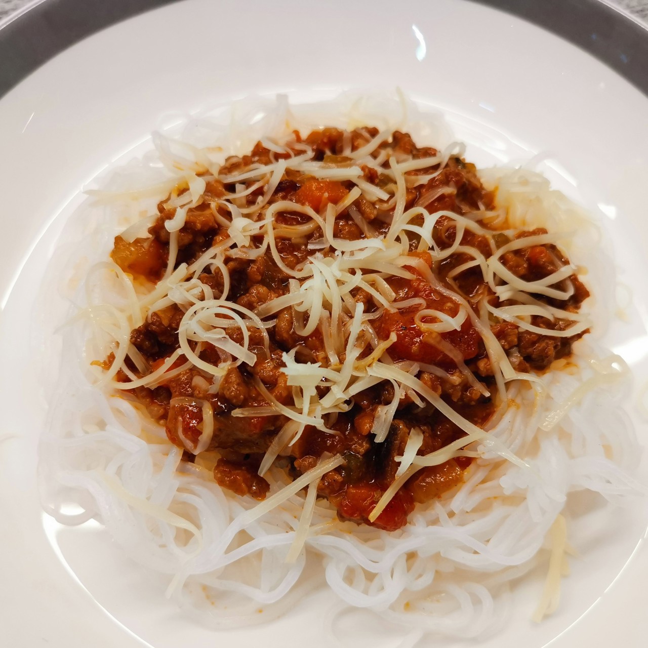 Кето-спагетти болоньезе