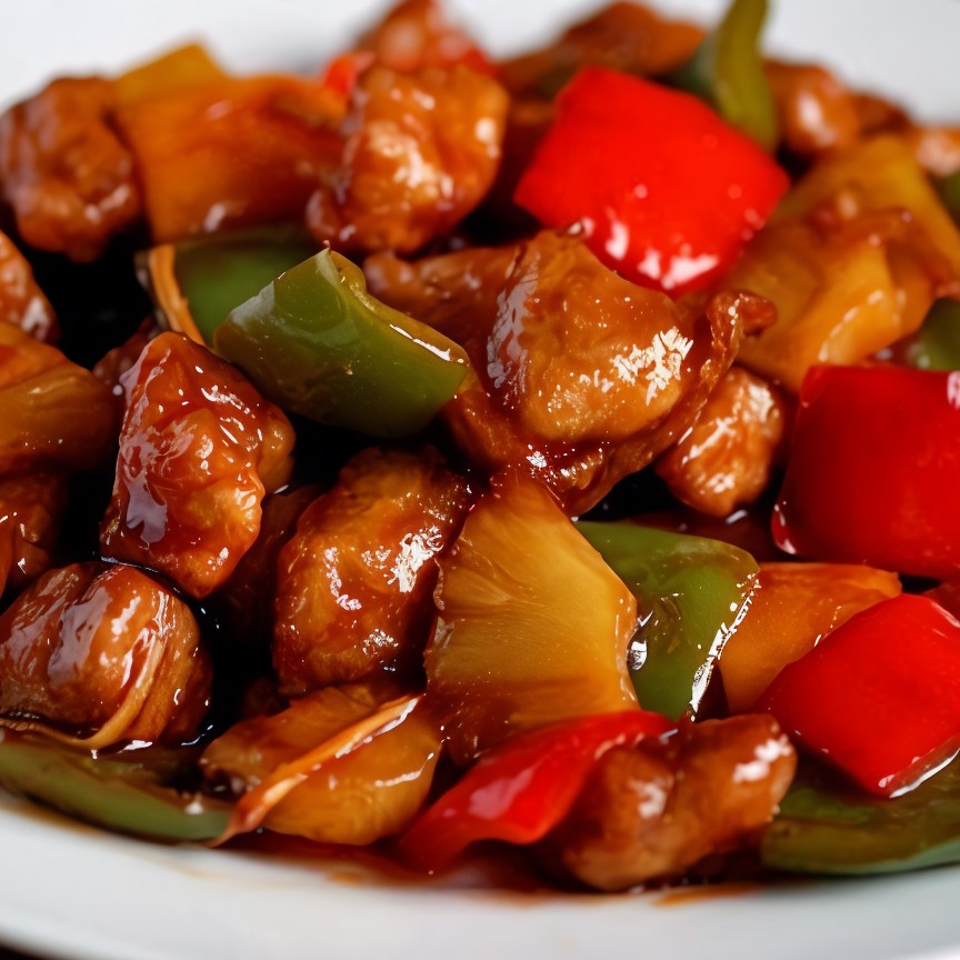 Кисло-сладкая свинина