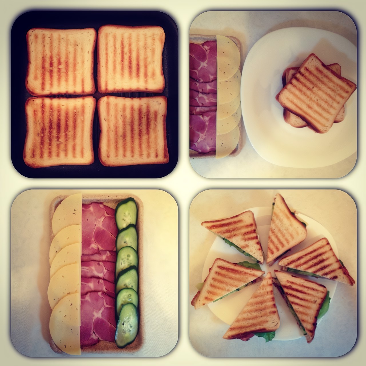 Клаб-сэндвич с карбонадом