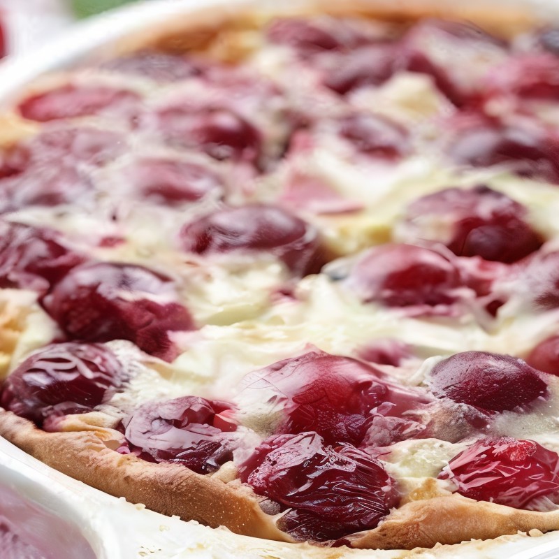 Клафутти с вишенкой