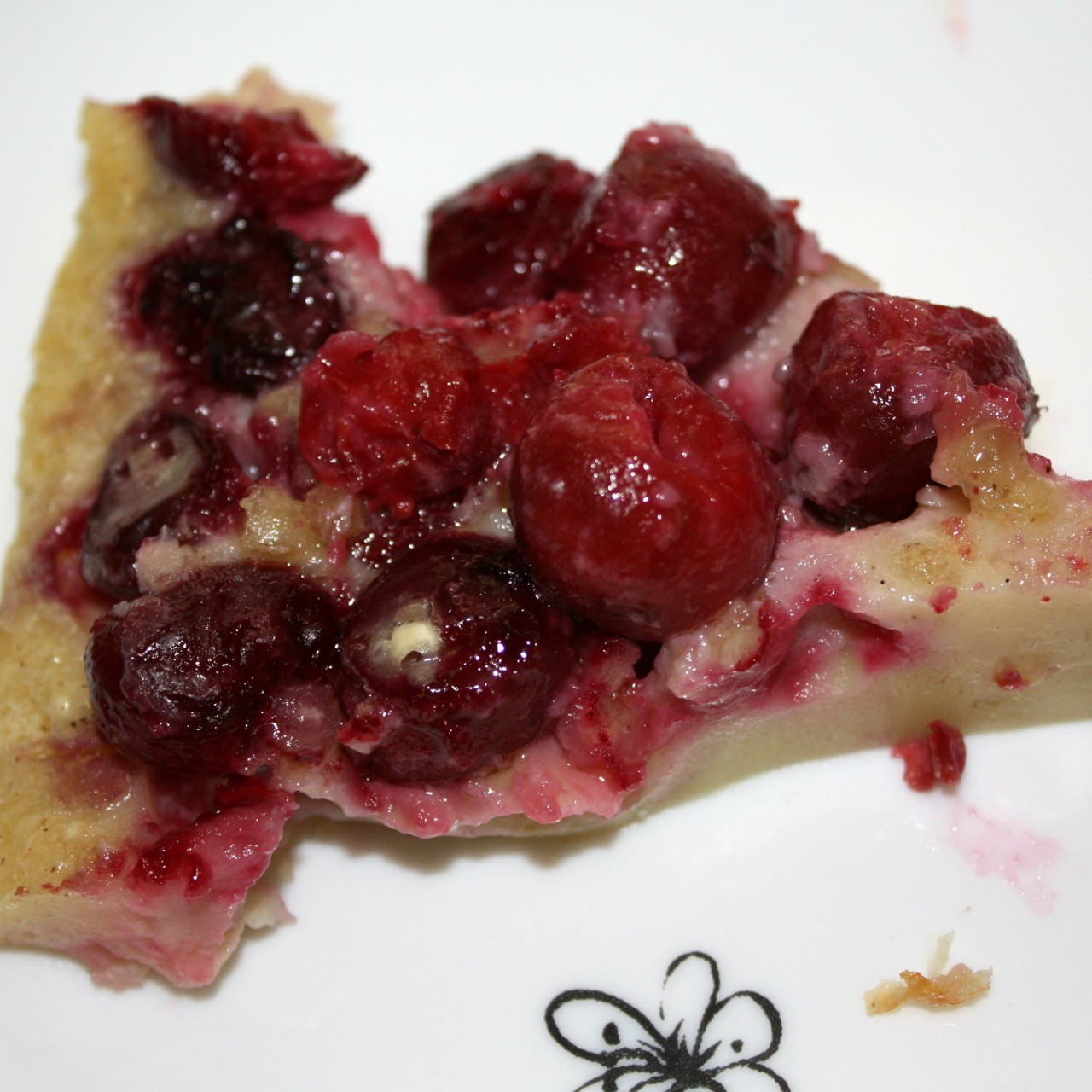 Клафутти с вишней