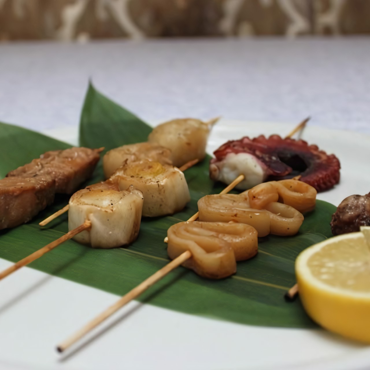 Классические японские шашлычки (Якитори)