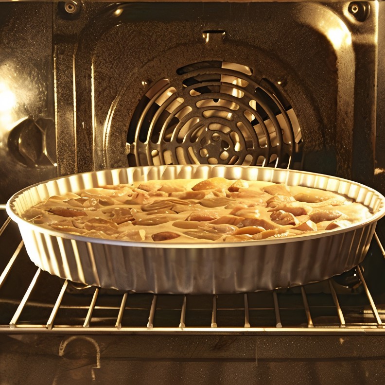 Классический яблочный пирог