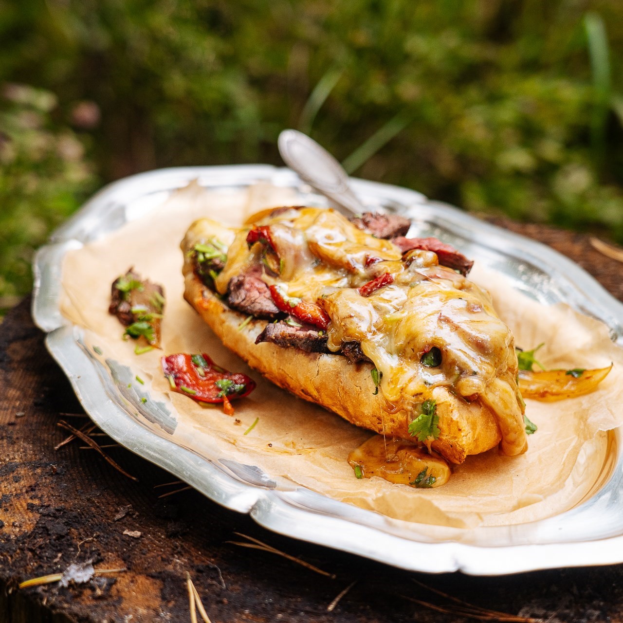 Классический филадельфийский сэндвич