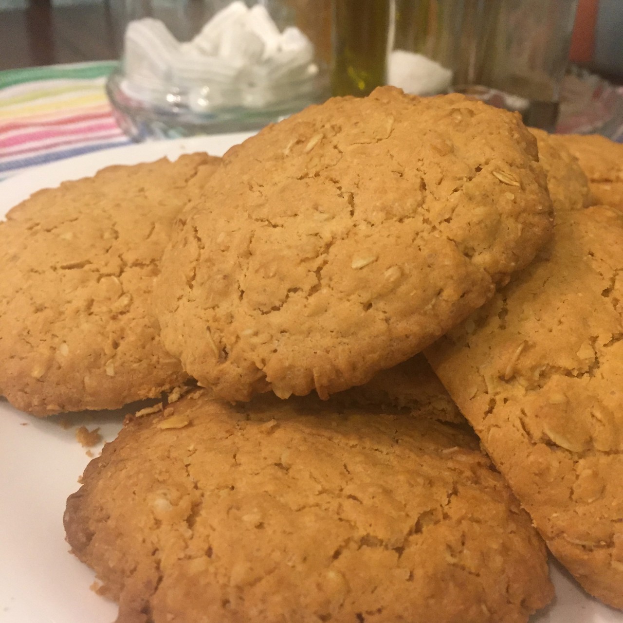 Классическое овсяное печенье.