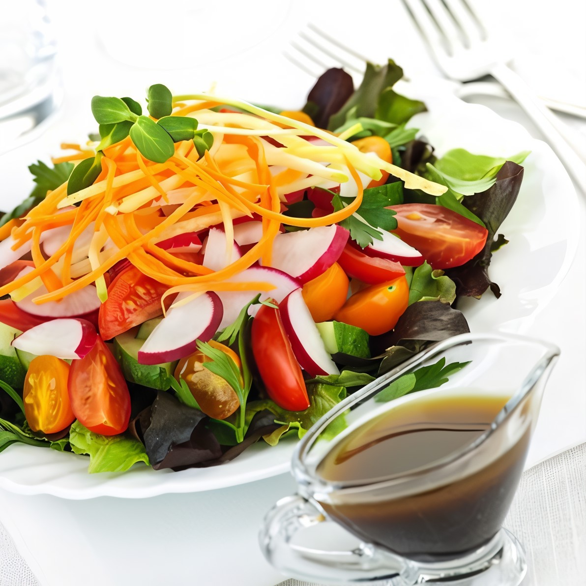 Кленово-горчичный винегрет